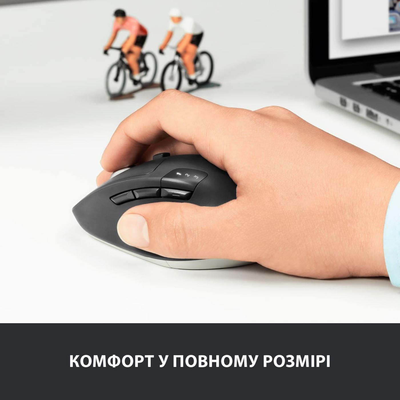 Бездротова миша Logitech M720 Triathlon Wireless/Bluetooth (910-004791)