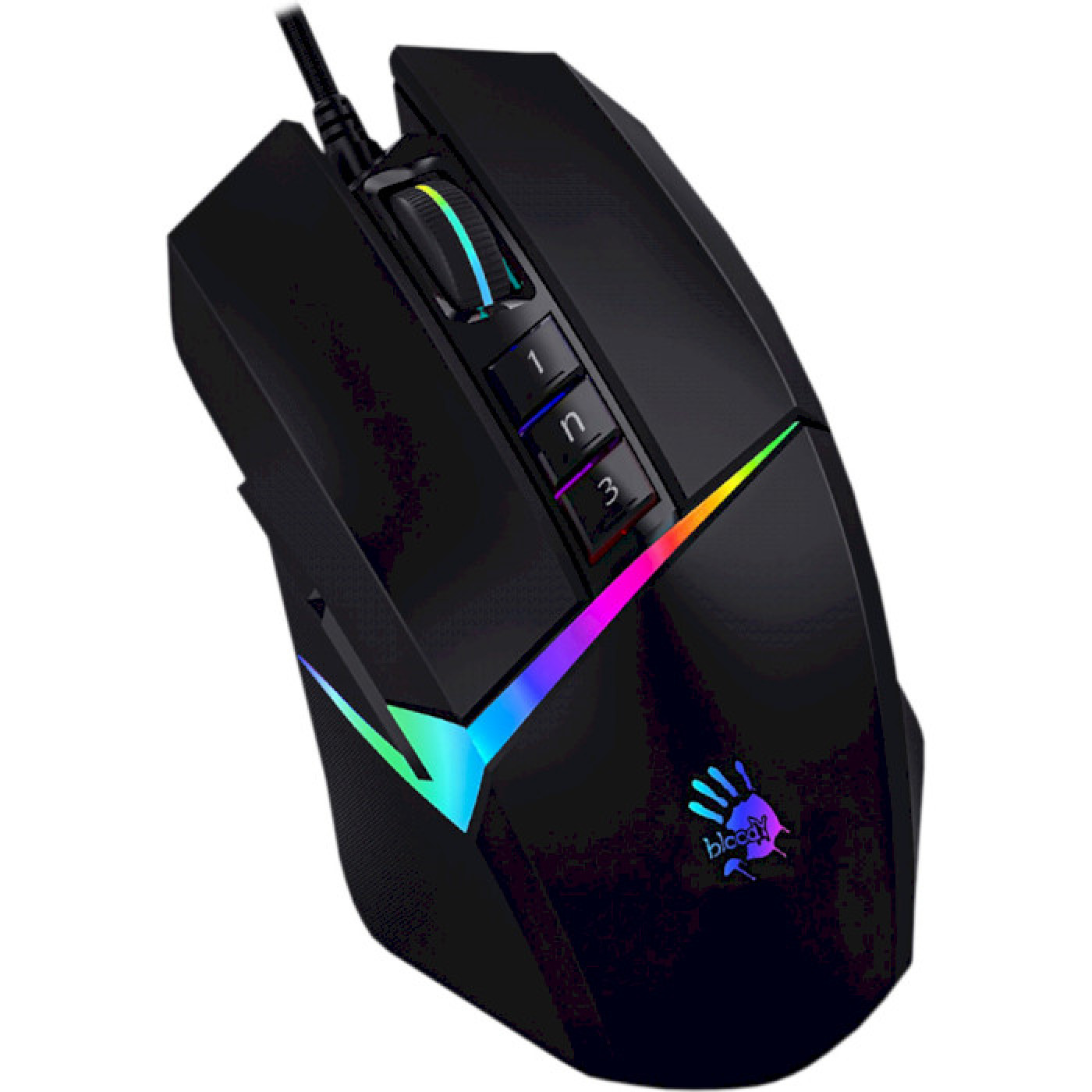 Мышь Bloody A4TECH W60 Max USB Stone Black (W60 Max (Stone black))