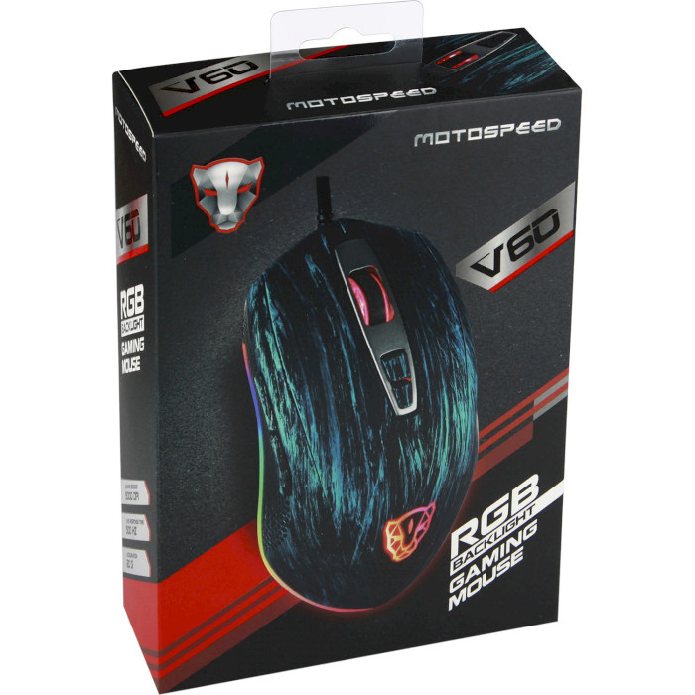 Миша Motospeed V60 USB Van Gogh Blue (mtv60van)