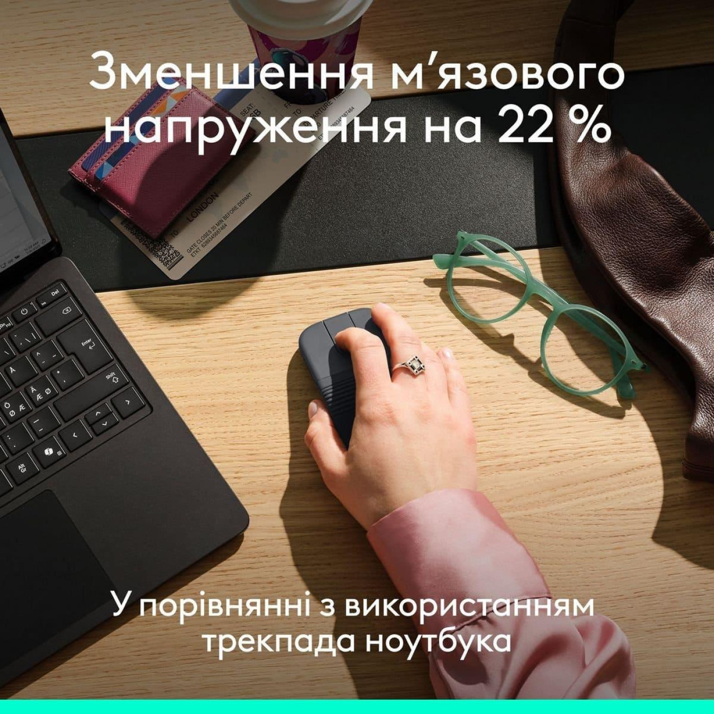 Мышь Logitech Mobi Fold Wireless Mouse Graphite (910-007604)