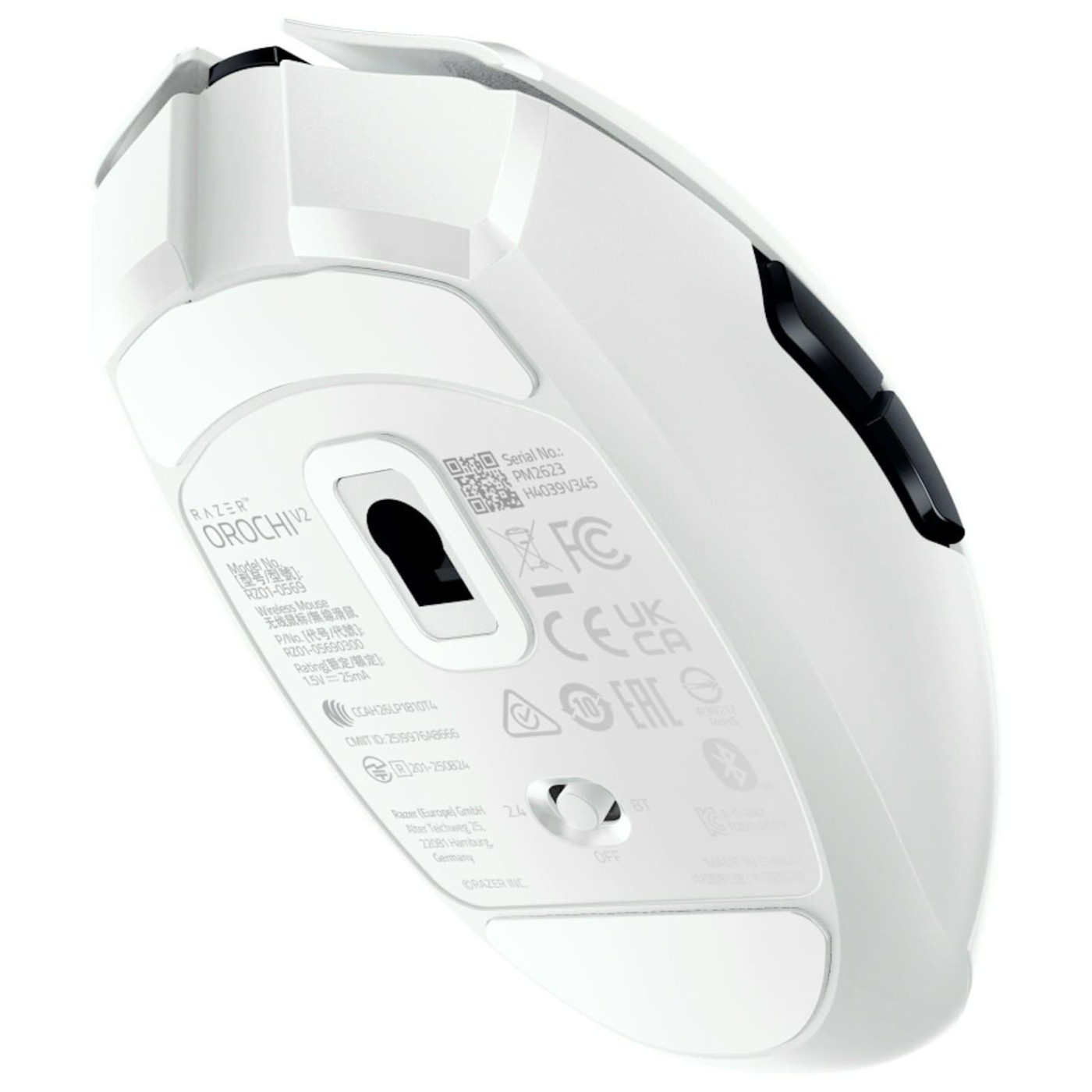 Мышь Razer Orochi V2 (2026) Wireless White (RZ01-05690200-R3M1)