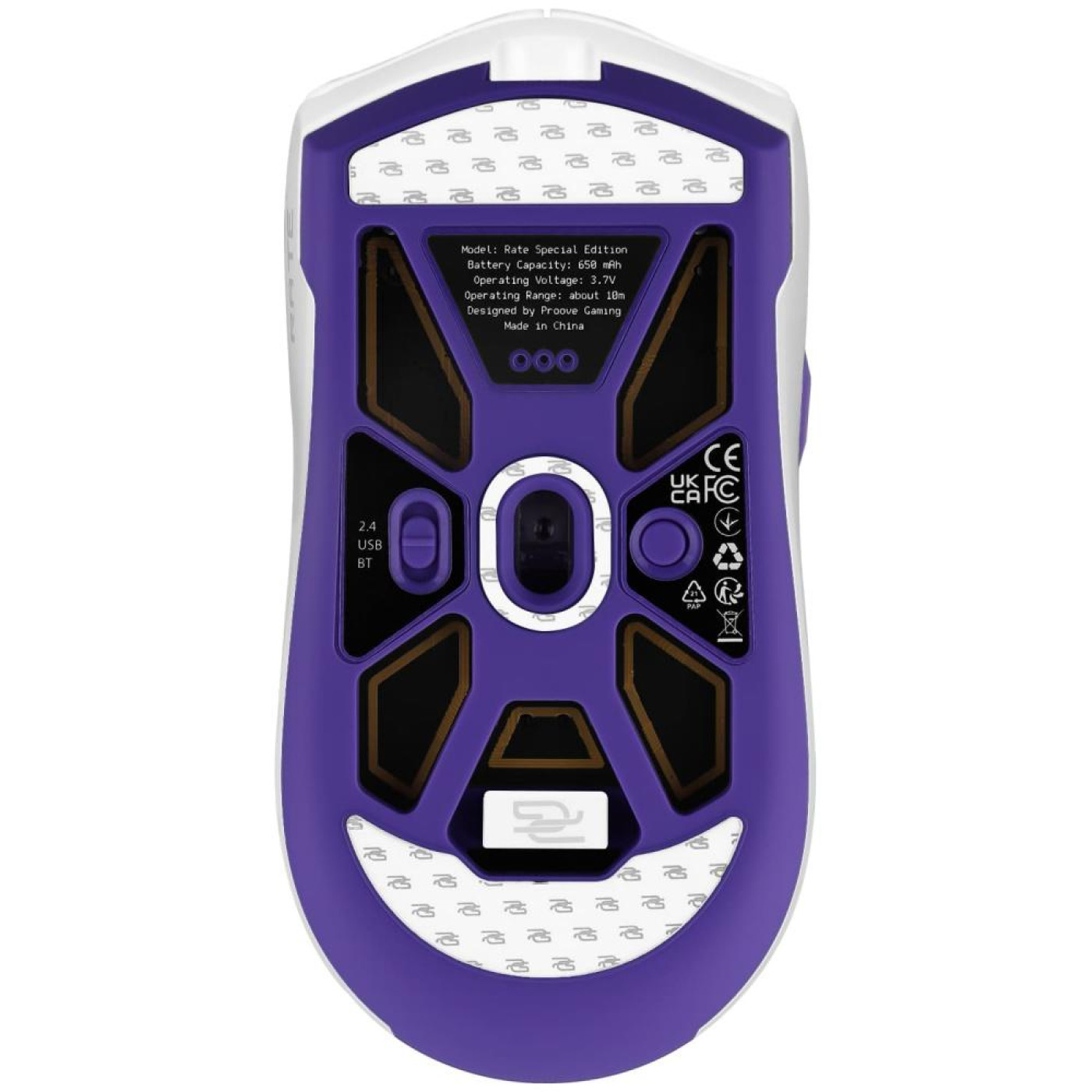 Миша Proove Gaming Rate Special Edition White Purple (CMRTWRS03002) U2