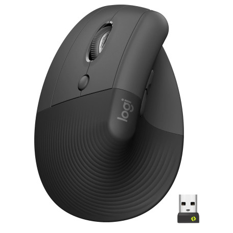 Бездротова миша Logitech Lift Left Vertical Ergonomic Mouse Wireless/Bluetooth Graphite (910-006474)