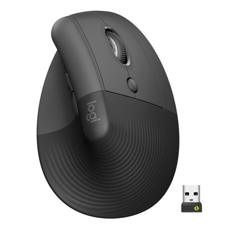 Бездротова миша Logitech Lift Vertical Ergonomic Mous Wireless/Bluetooth Graphite (910-006473)