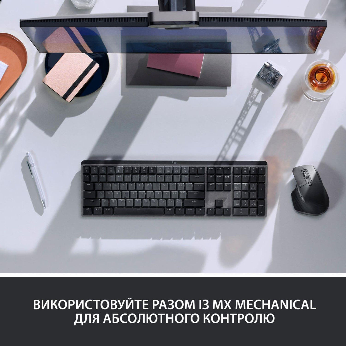 Беспроводная мышь Logitech MX Master 3S Performance Wireless Mouse Bluetooth Graphite (910-006559)