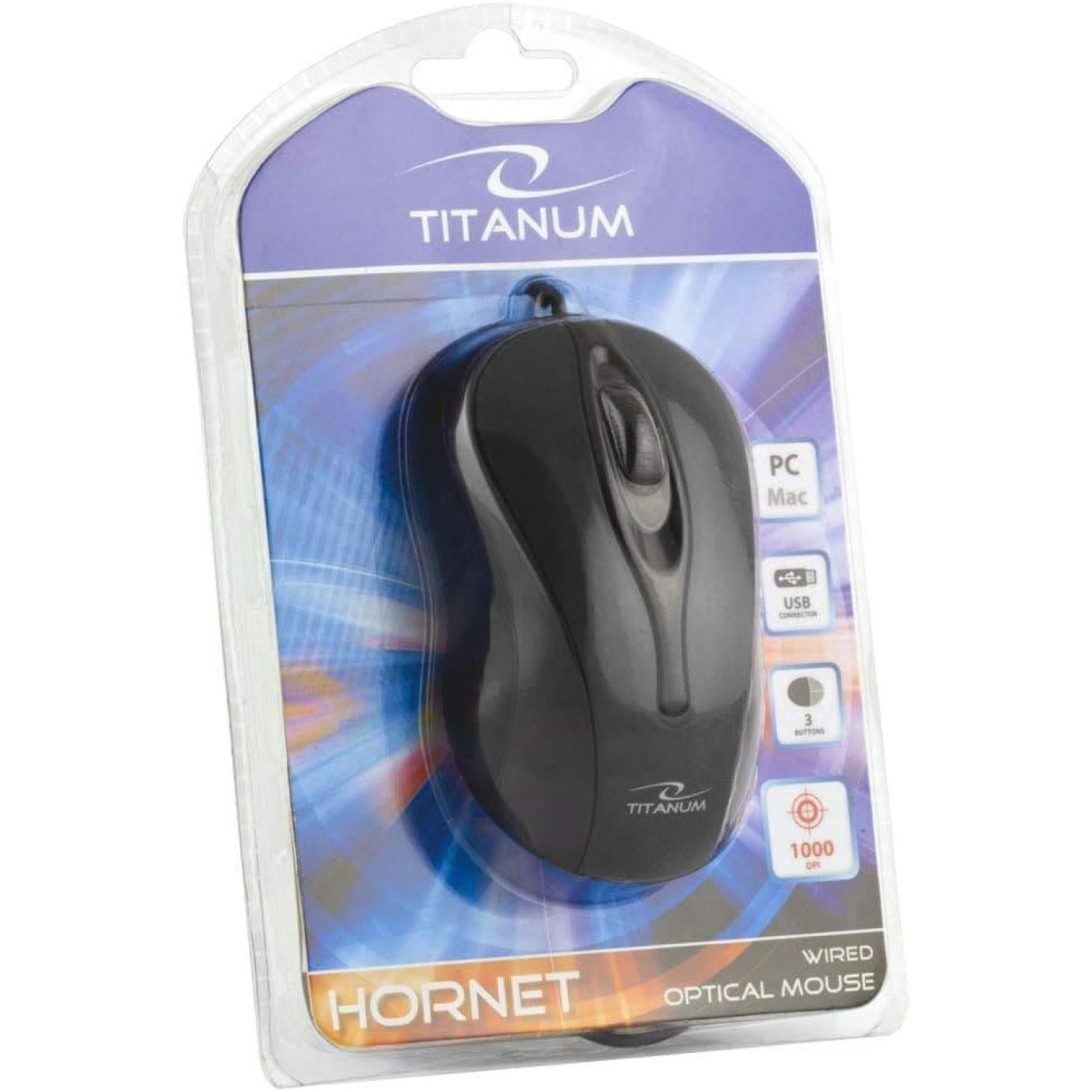 Мышь Esperanza Titanum TM103K USB Black (TM103K)