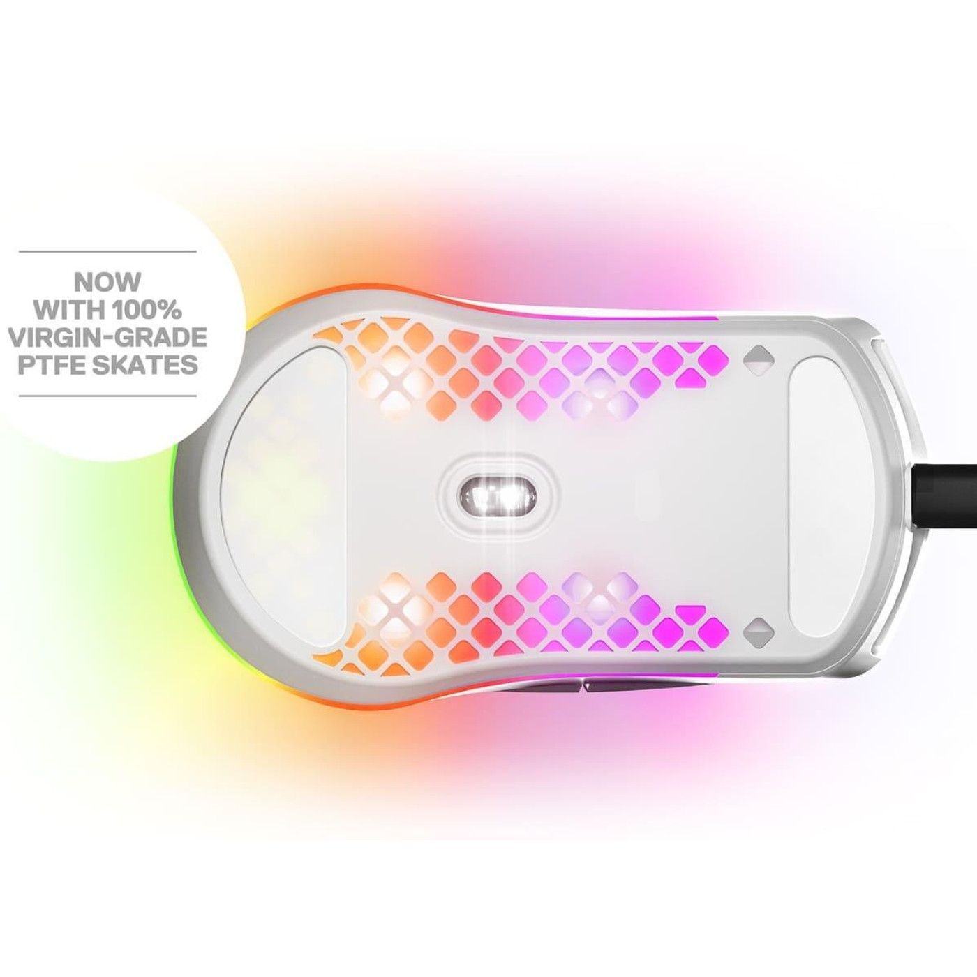 Миша SteelSeries Aerox 3 USB Snow (62603)
