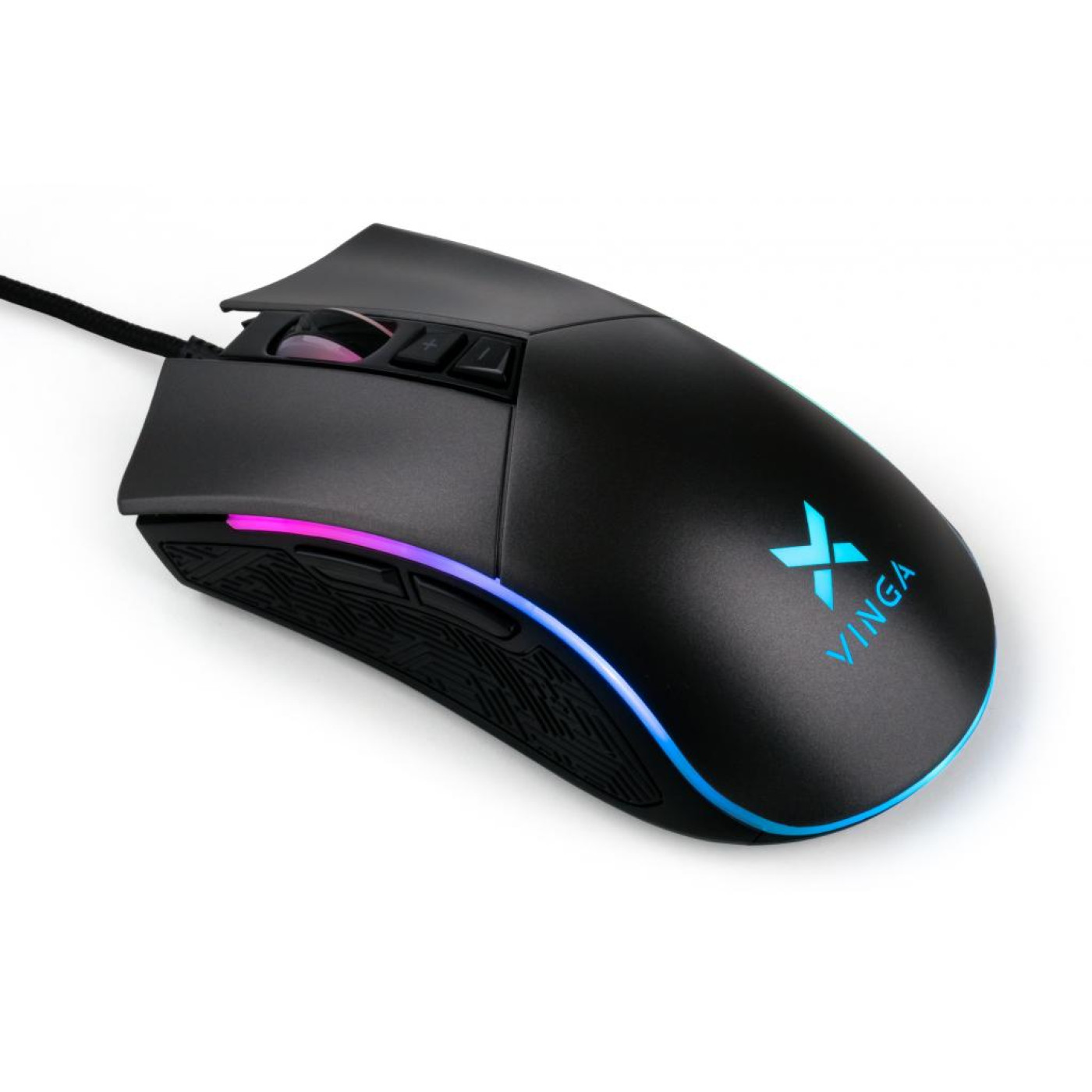 Мышь Vinga MSG-201 USB Black (MSG-201)