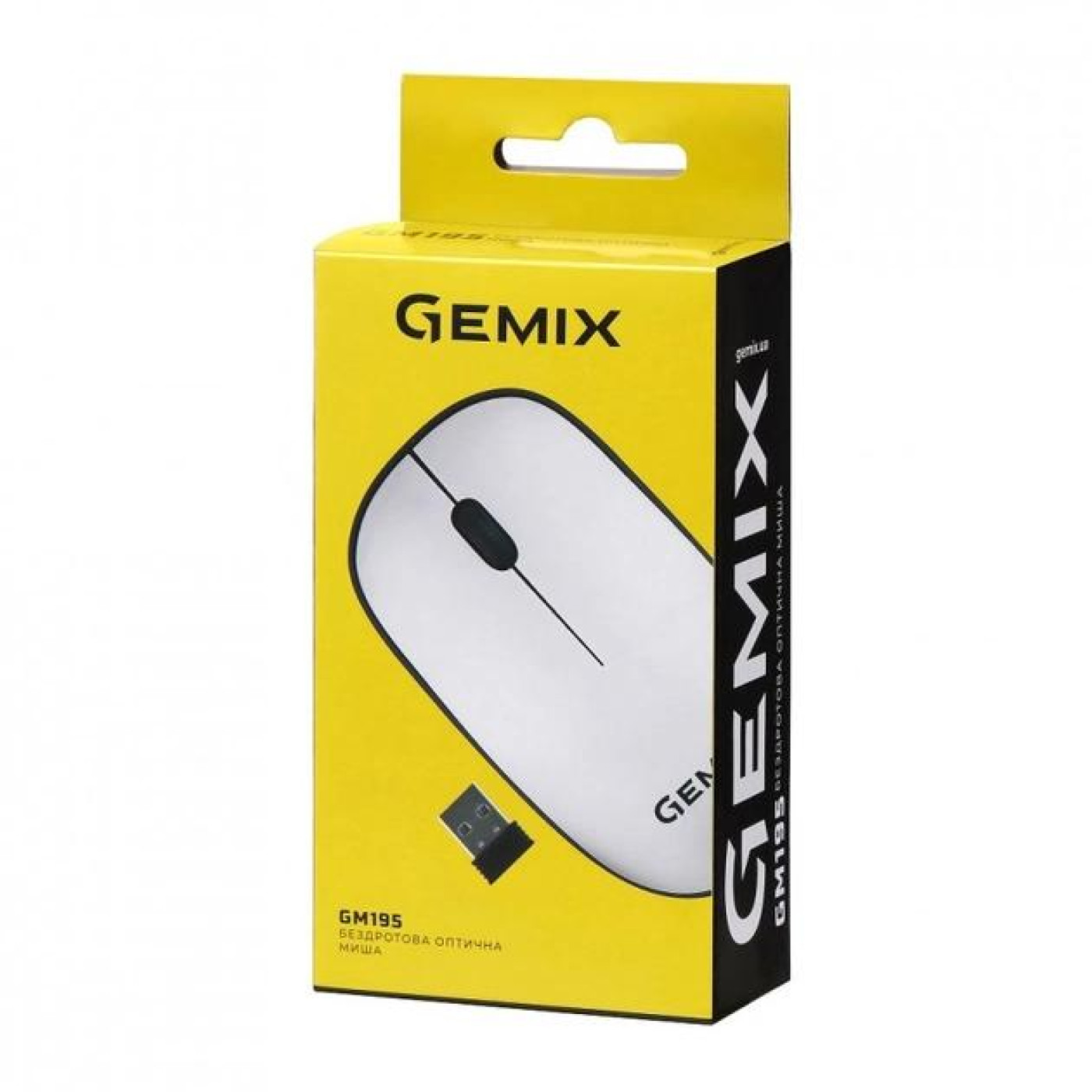 Мышь Gemix GM195 Wireless White (GM195Wh)