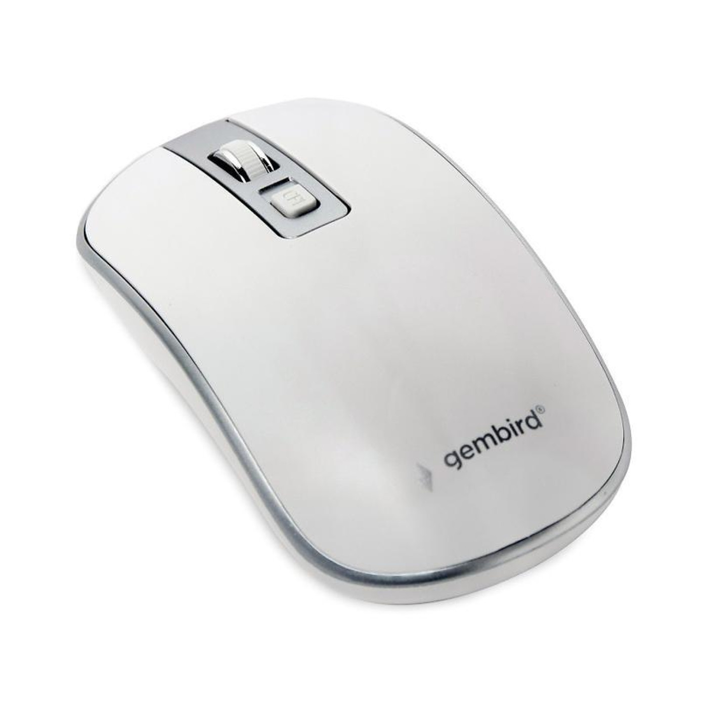 Беспроводная мышь Gembird Wireless White-Silver (MUSW-4B-06-WS)