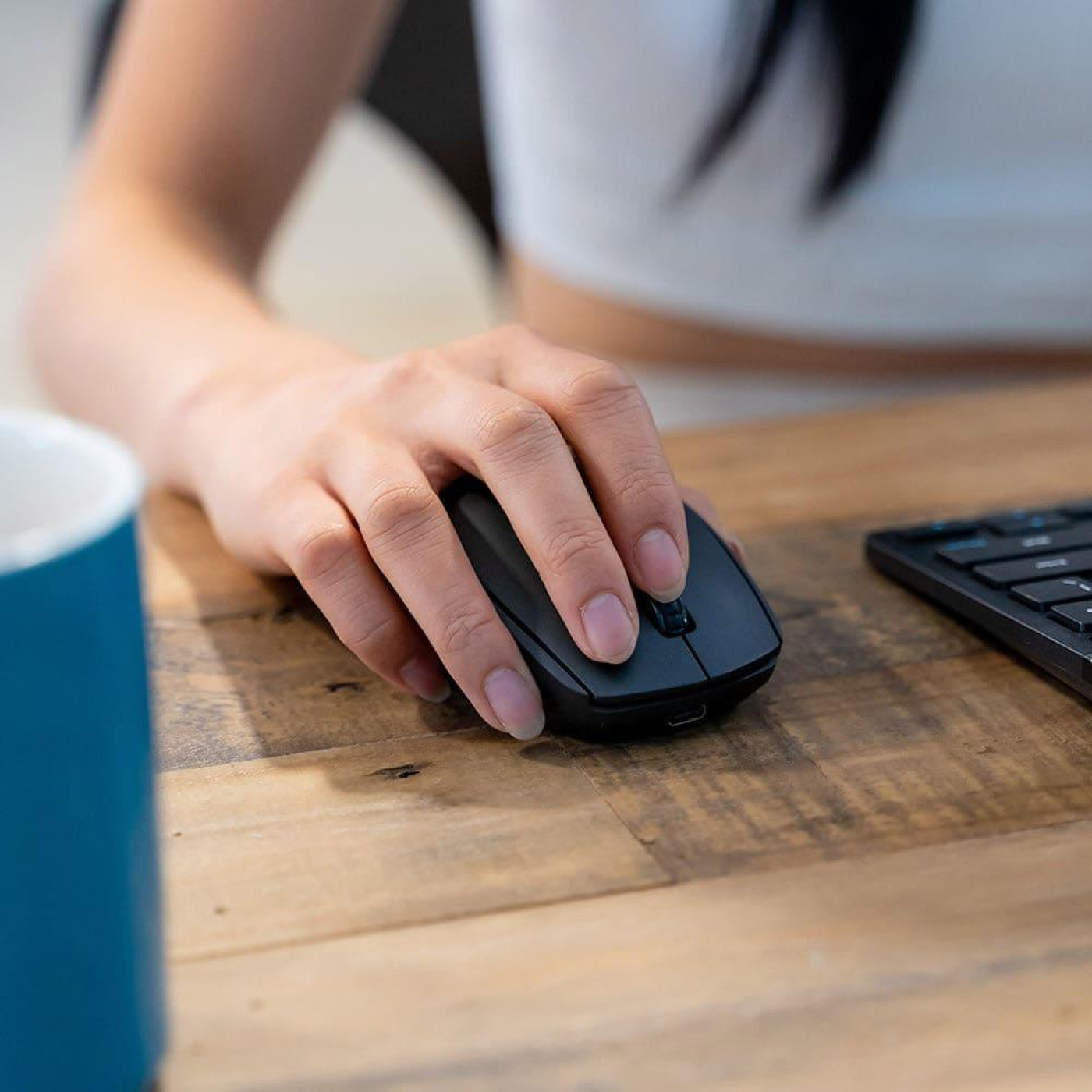 Мышь Jlab GO Charge Wireless Black (IEUMGOCHRGMSRBLK124)