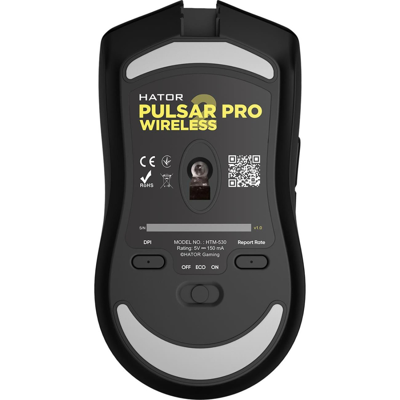 Бездротова миша HATOR Pulsar 2 PRO Wireless Black (HTM-530) Б/в