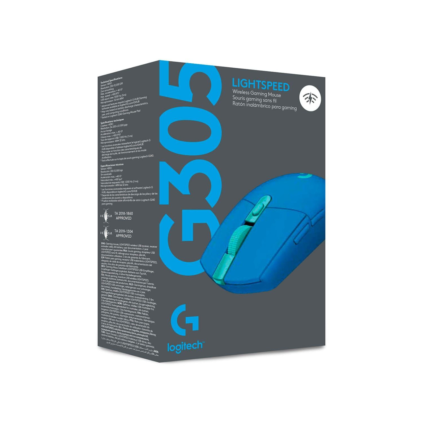 Бездротова миша Logitech G305 Lightspeed Wireless Blue (910-006014)