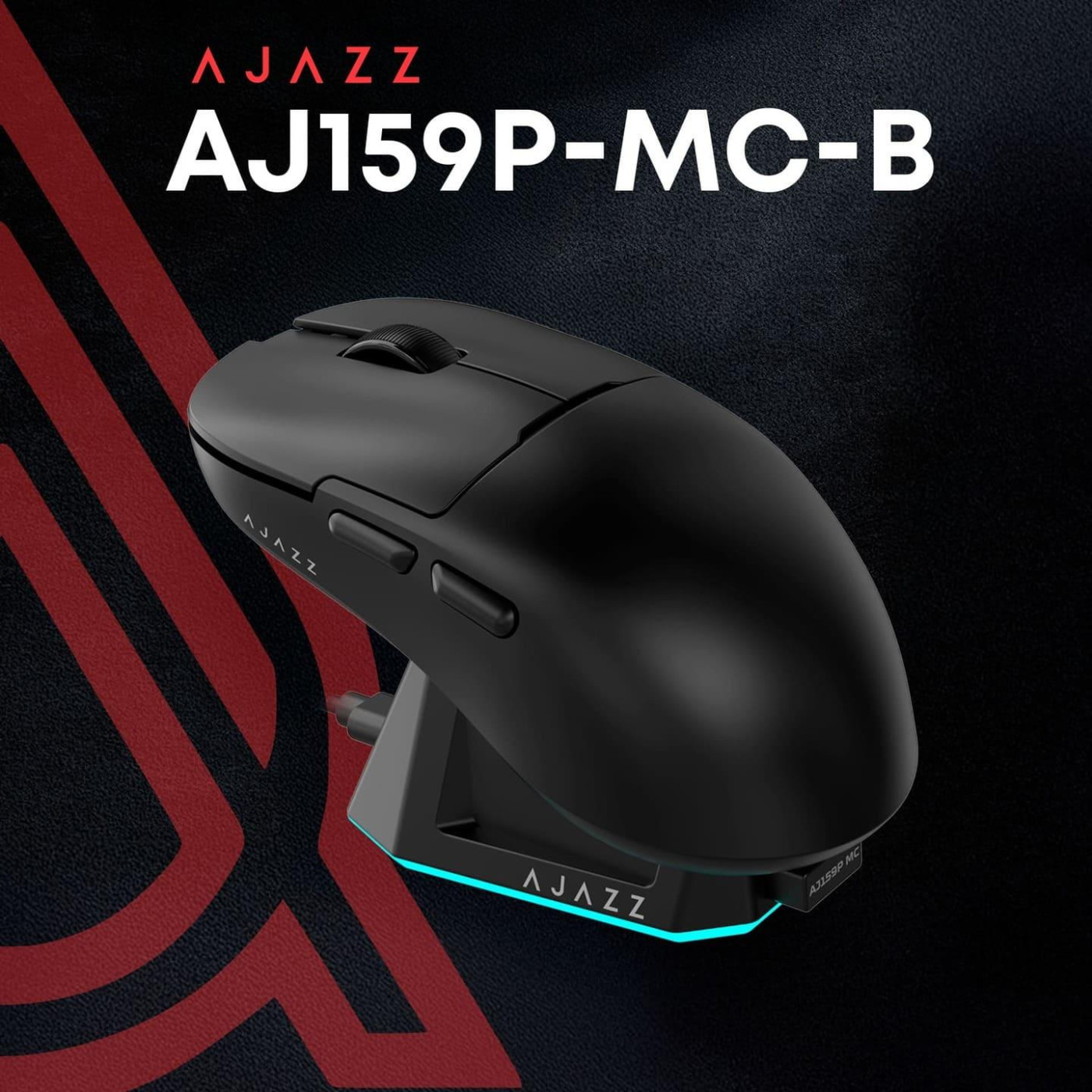 Мышь Ajazz AJ159P MC Black Charging Dock (AJ159P-MC-B)