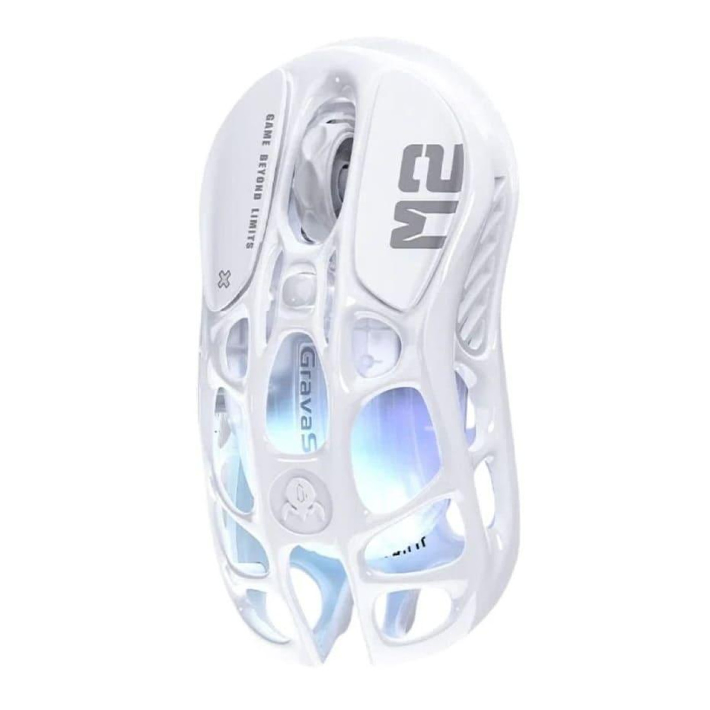Мышь GravaStar Mercury M2 BT/WL/USB-A RGB Opaline White (GRAVASTARM2_WHT)