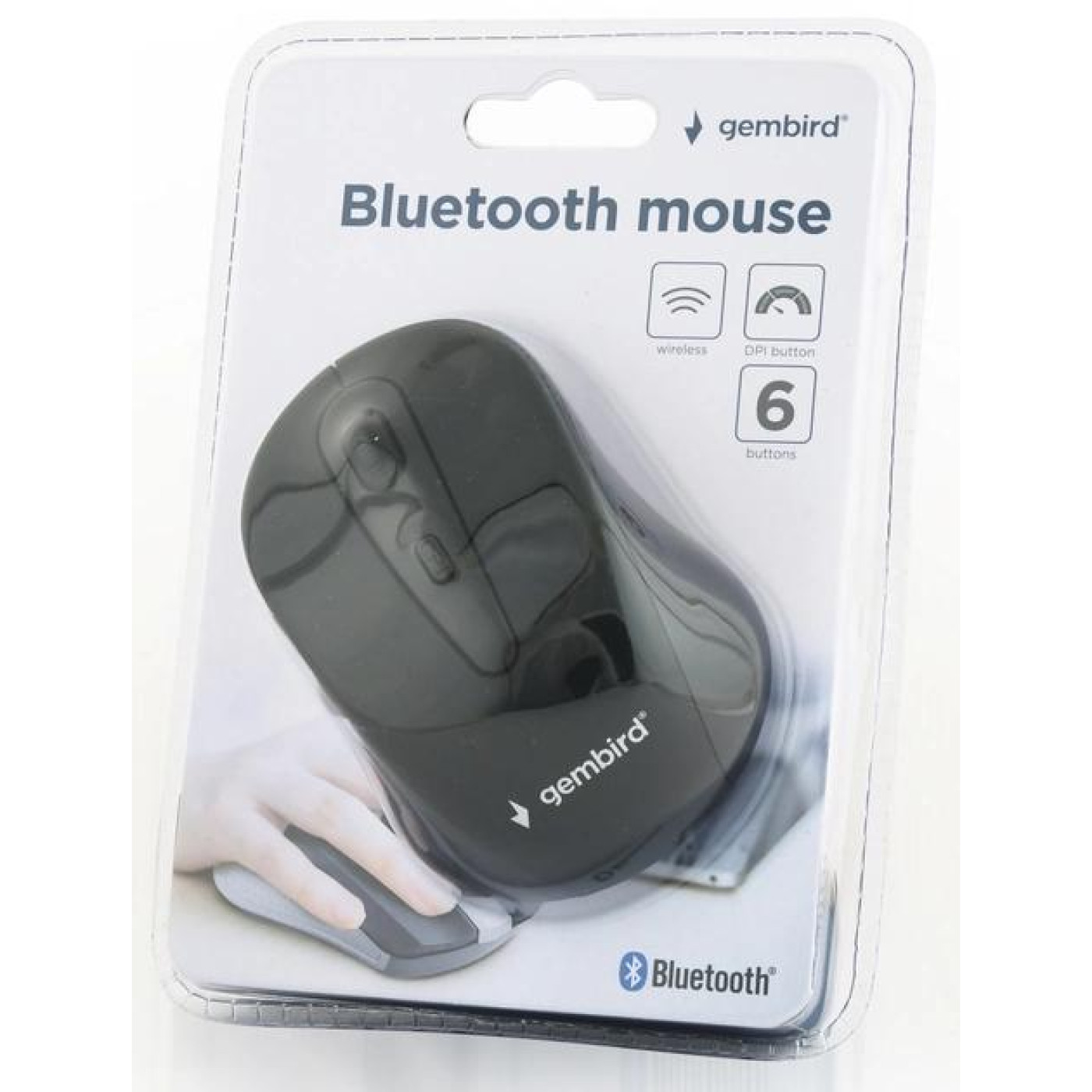 Миша Gembird MUSWB2 Bluetooth Black (MUSWB2)