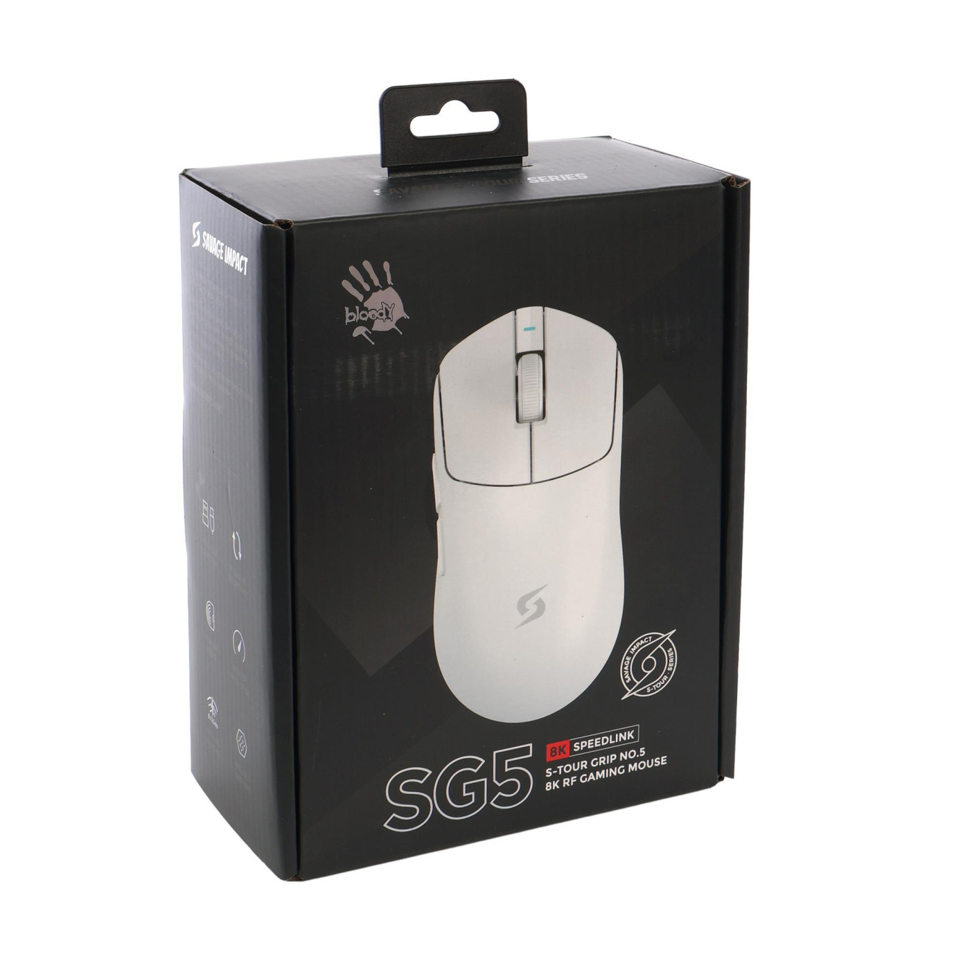 Мышь Bloody SG5 White (SG5 (White))