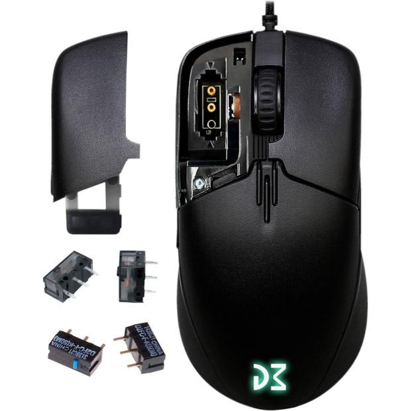 Мышь Dream Machines DM7 Switch Duo Wireless Black (DM7_SWITCH_DUO)