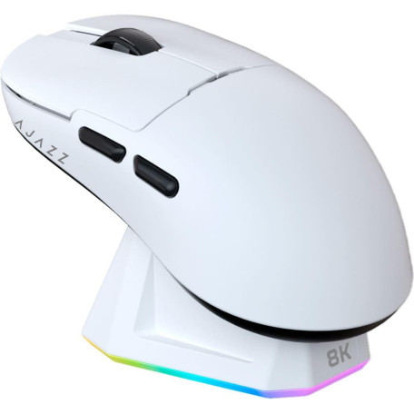 Миша Ajazz AJ159PRO White 8K Charging Dock (AJ159-PRO-W)