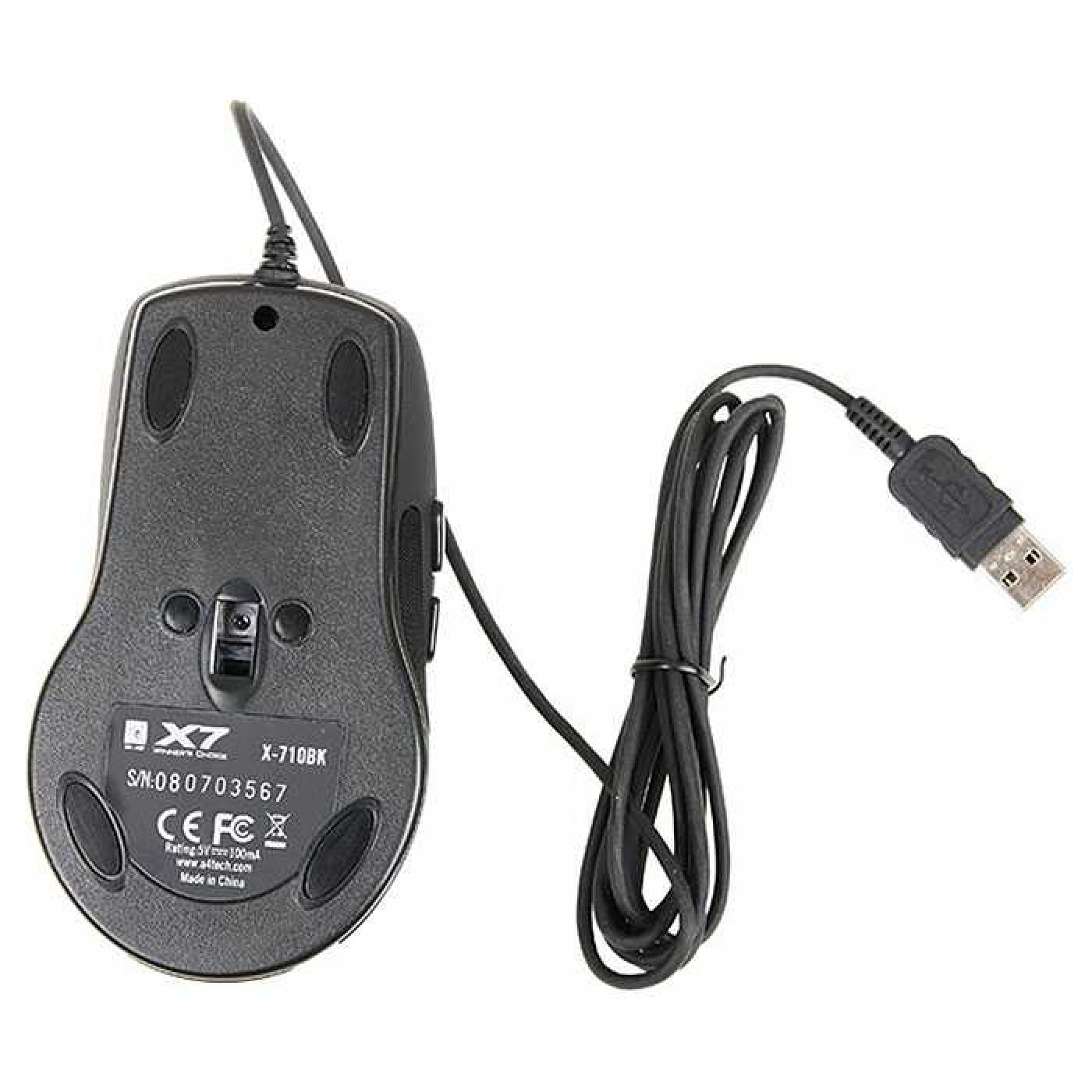 Миша A4Tech X-710BK USB Black (X-710BK USB (Black))