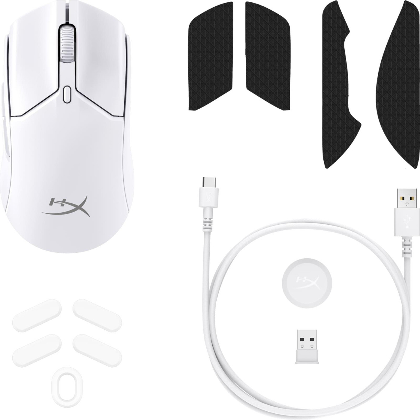 Бездротова миша HyperX Pulsefire Haste 2 Mini Wireless White (7D389AA)
