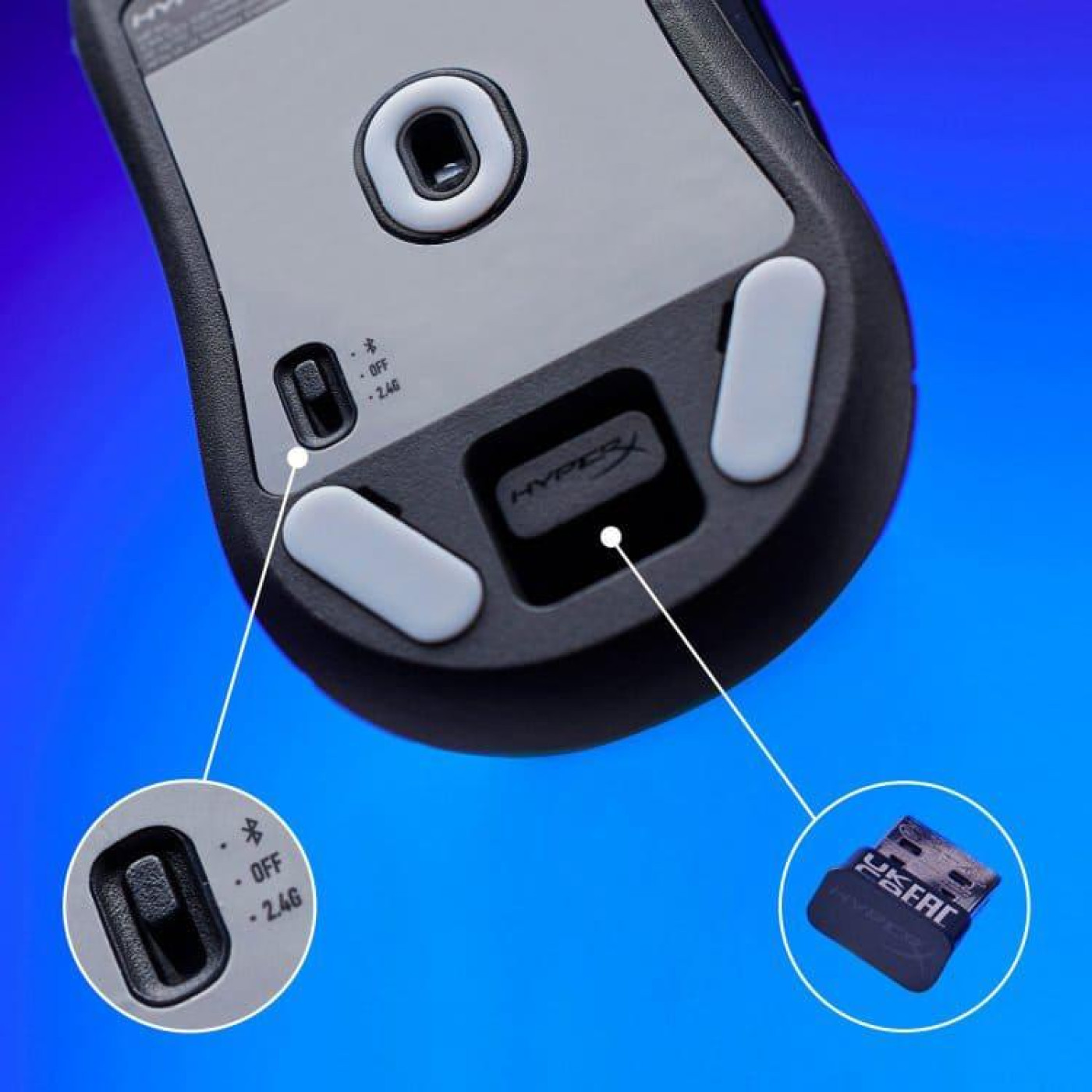 Бездротова миша HyperX Pulsefire Haste 2 Mini Wireless Black (7D388AA)