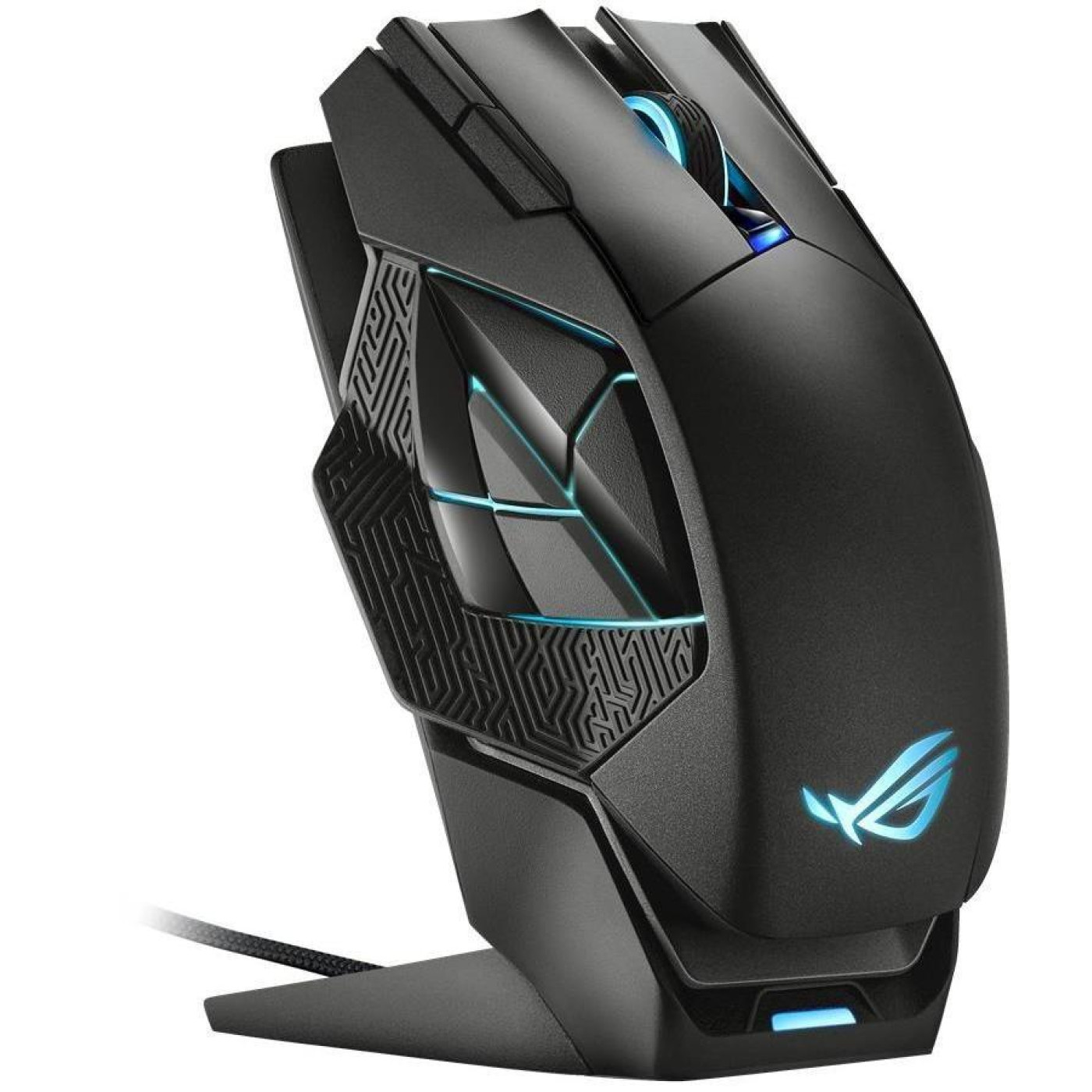 Бездротова миша ASUS ROG Spatha X RGB USB Black (90MP0220-BMUA00)