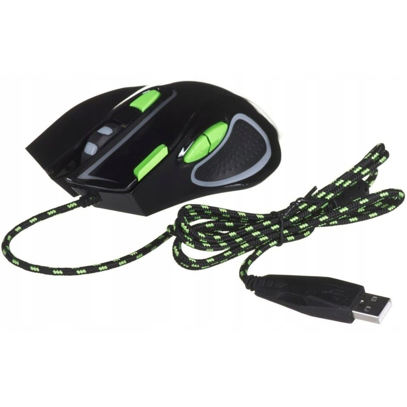 Мышь Esperanza MX401 Hawk USB Black-Green (EGM401KG)