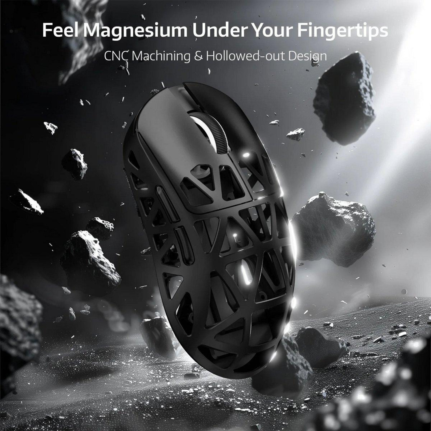 Мышь Attack Shark R2 Magnesium Alloy 8K (AS-6972792470894-B) Black (G-000004003)
