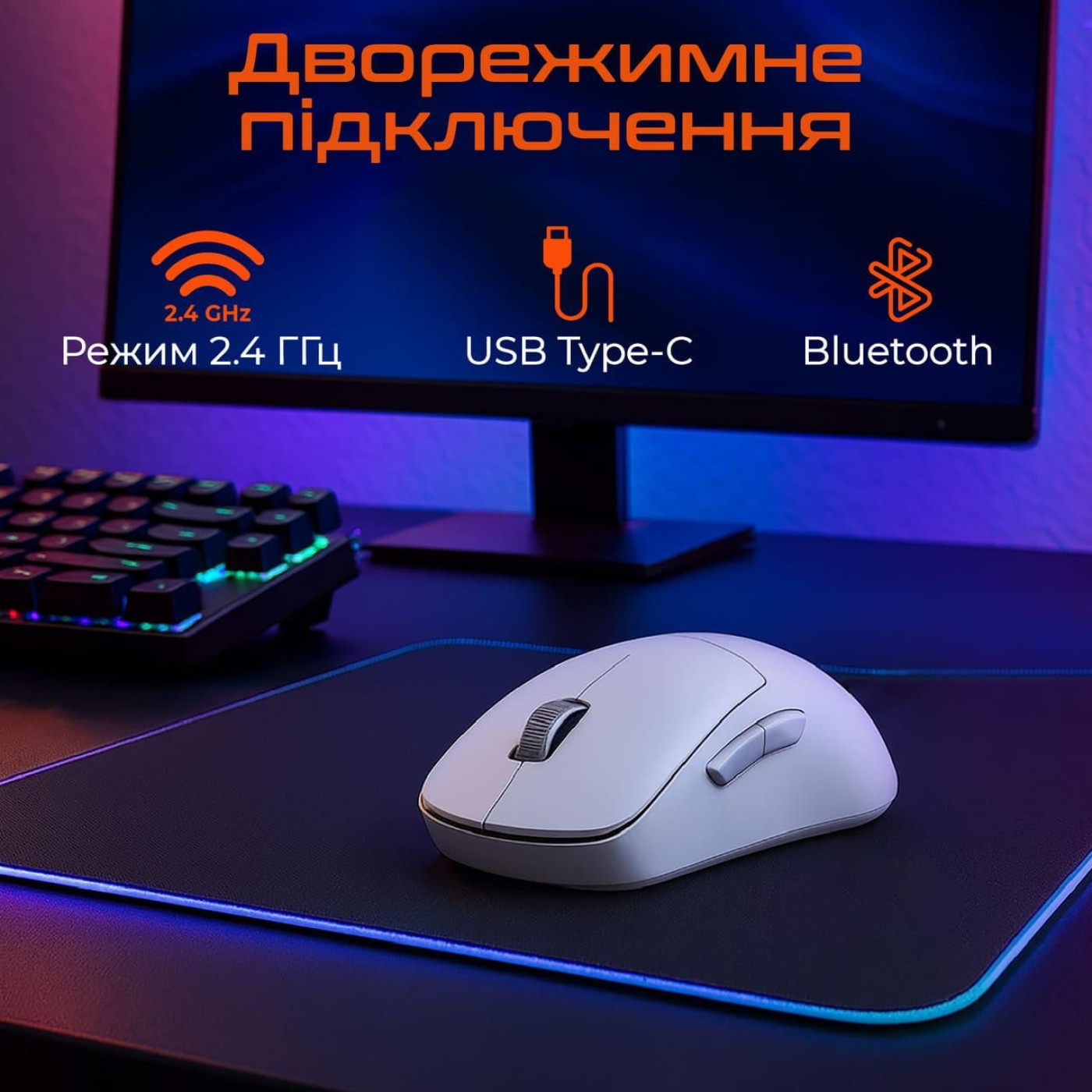 Миша Meetion MT-GW40_PRO-B (MT-GW40_PRO-B)