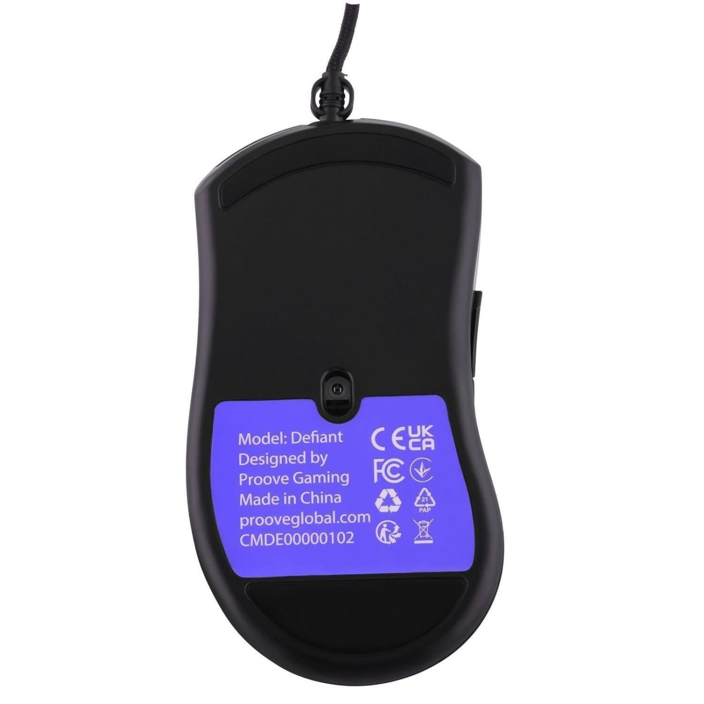 Мышь Proove Gaming Defiant USB Black (CMDE00000102)