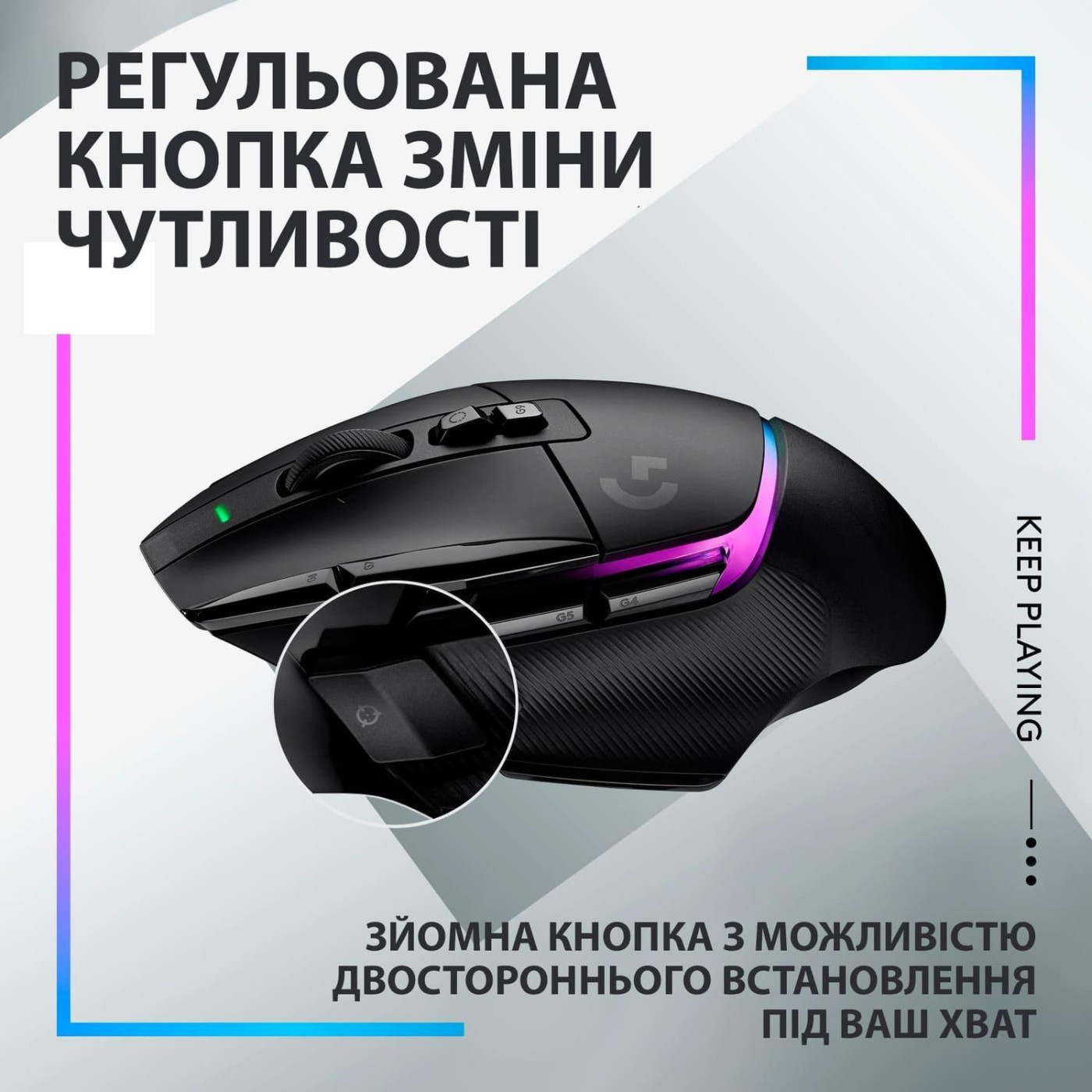 Беспроводная мышь Logitech G502 X Plus Wireless Black (910-006162)