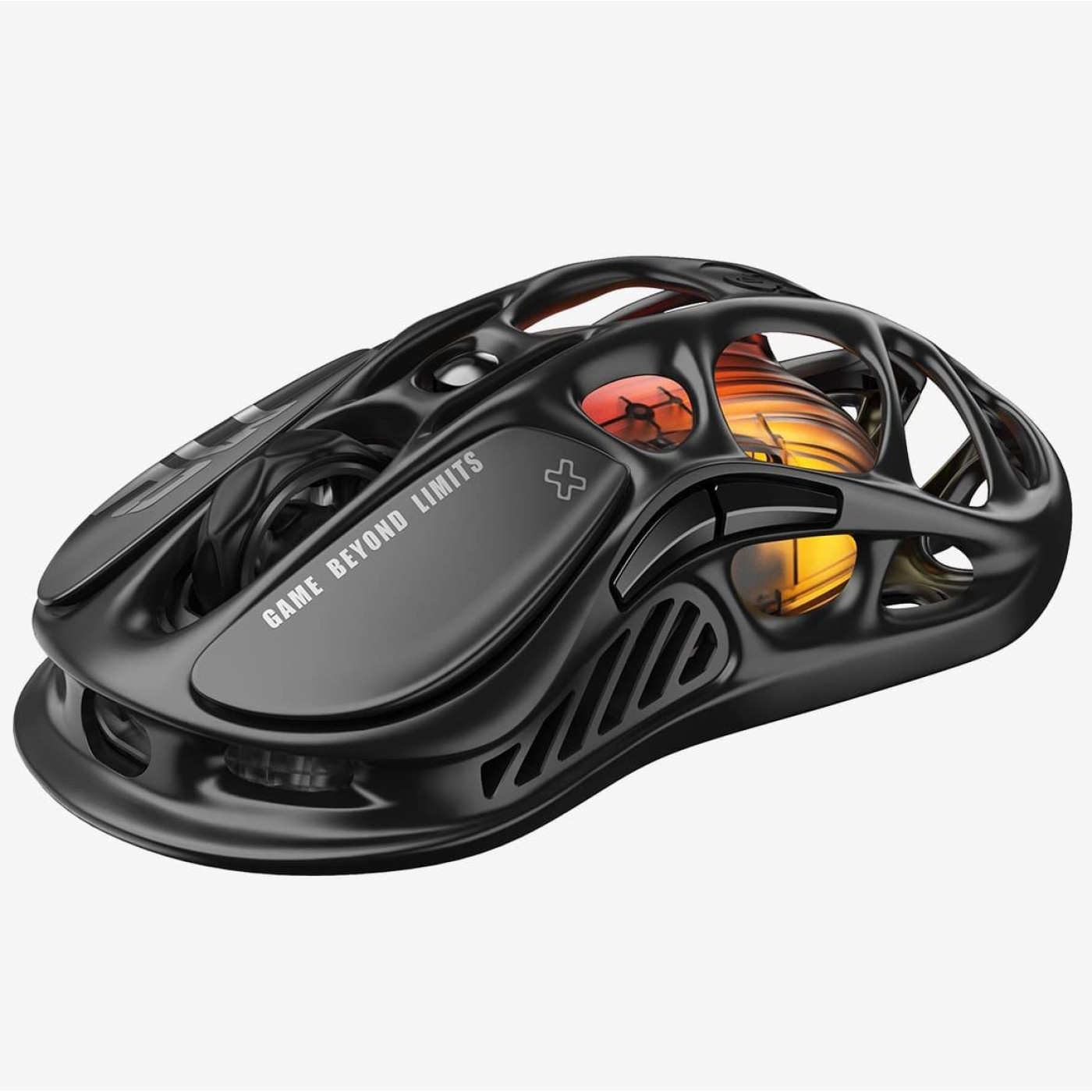 Беспроводная мышь GravaStar Mercury M2, BT/WL/USB-A, RGB, чорний (GRAVASTARM2_BLK)