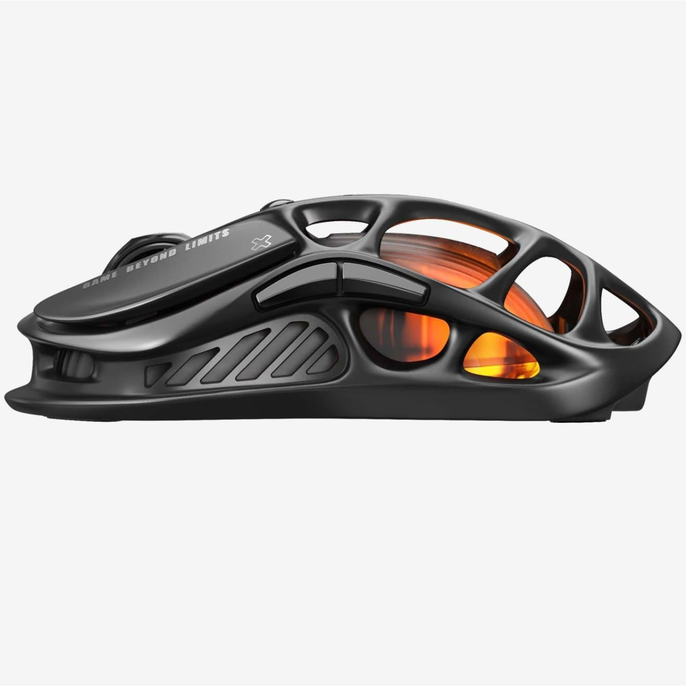 Беспроводная мышь GravaStar Mercury M2, BT/WL/USB-A, RGB, чорний (GRAVASTARM2_BLK)