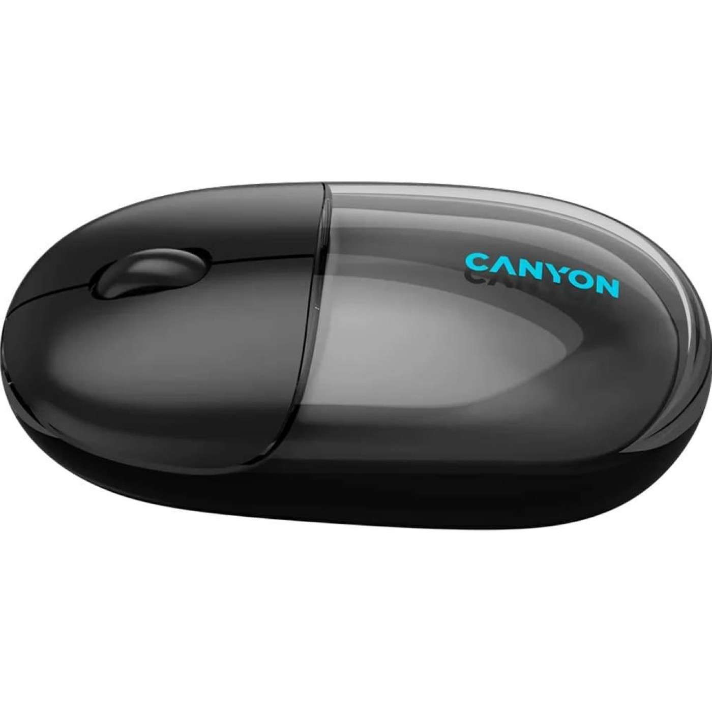 Мышь Canyon OnClick 24 BT/ Wireless Transparent/Black (CNS-CMSW24B)