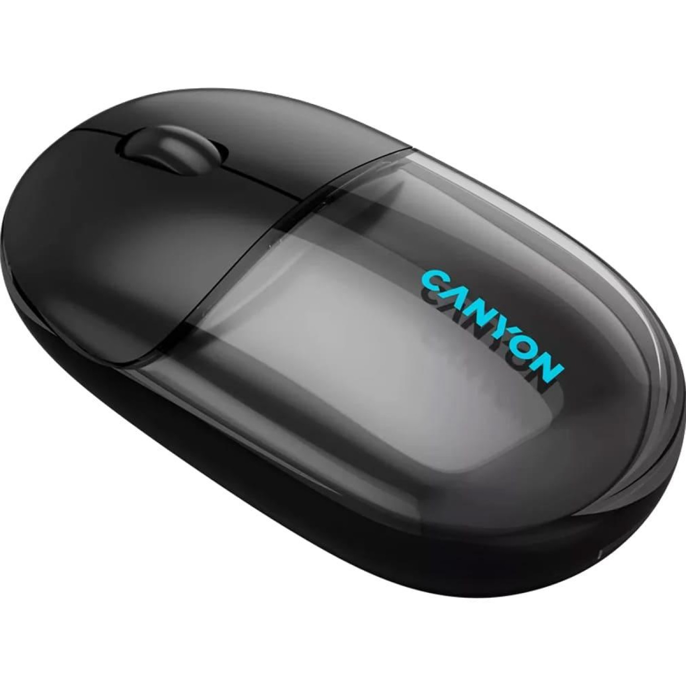 Мышь Canyon OnClick 24 BT/ Wireless Transparent/Black (CNS-CMSW24B)