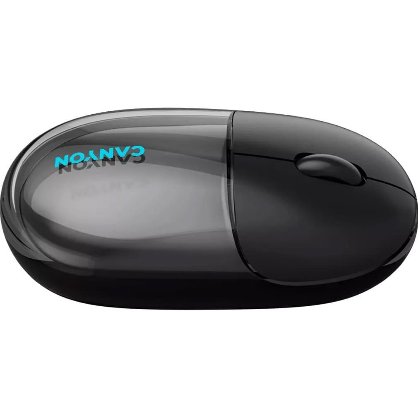 Мышь Canyon OnClick 24 BT/ Wireless Transparent/Black (CNS-CMSW24B)