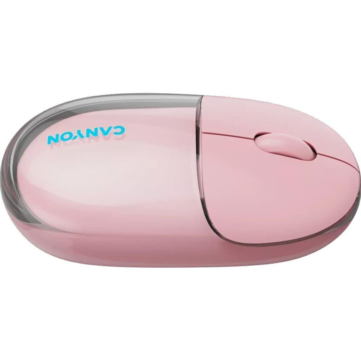 Мышь Canyon OnClick 24 BT/ Wireless Transparent/Pink (CNS-CMSW24P)