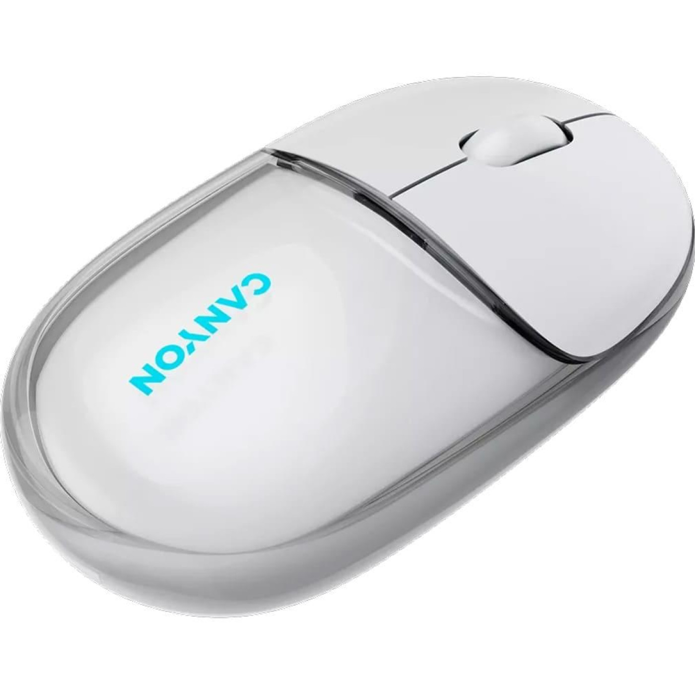 Мышь Canyon OnClick 24 BT/ Wireless Transparent/White (CNS-CMSW24W)