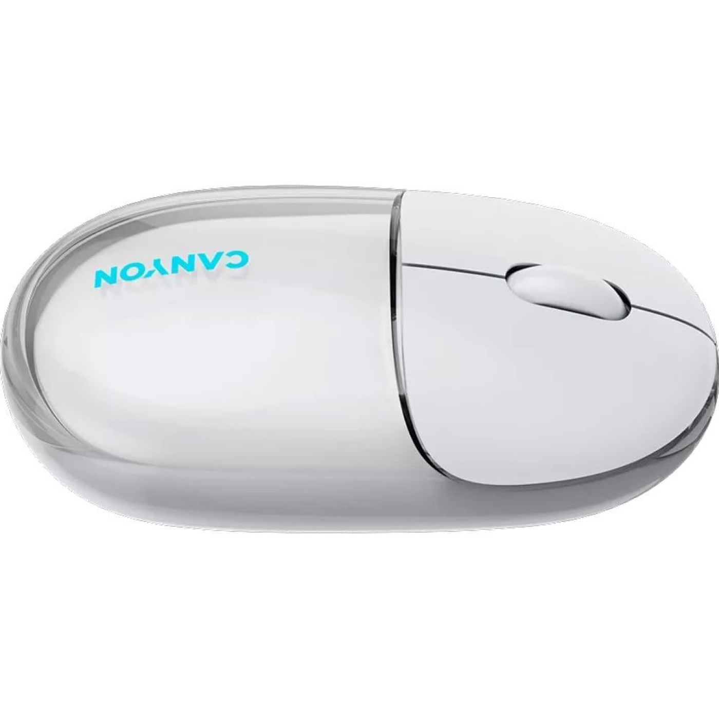 Мышь Canyon OnClick 24 BT/ Wireless Transparent/White (CNS-CMSW24W)