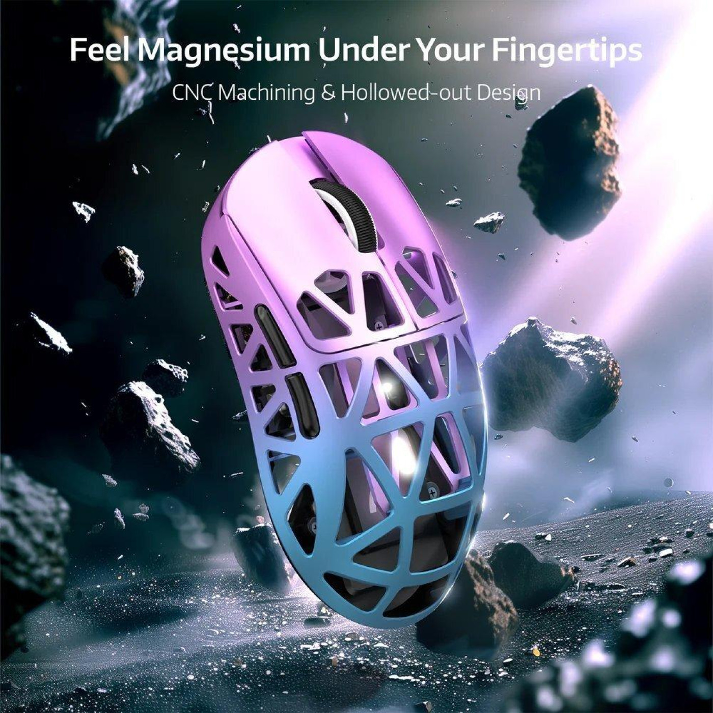 Мышь Attack Shark R2 Magnesium Alloy 8K (AS-6972792470917-PB) Purple/Blue (G-000004004)