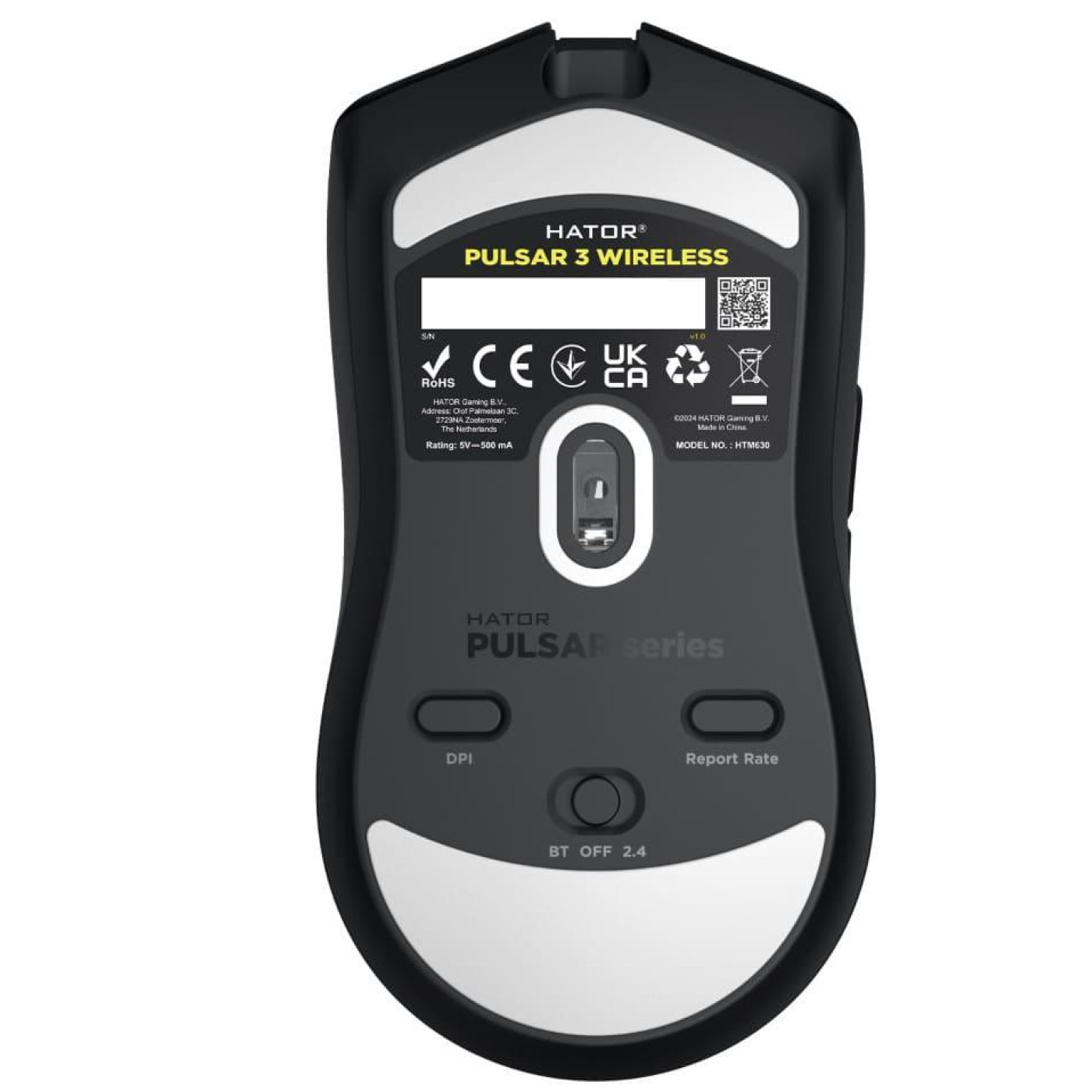 Мышь HATOR Pulsar 3 Wireless Black (HTM630)