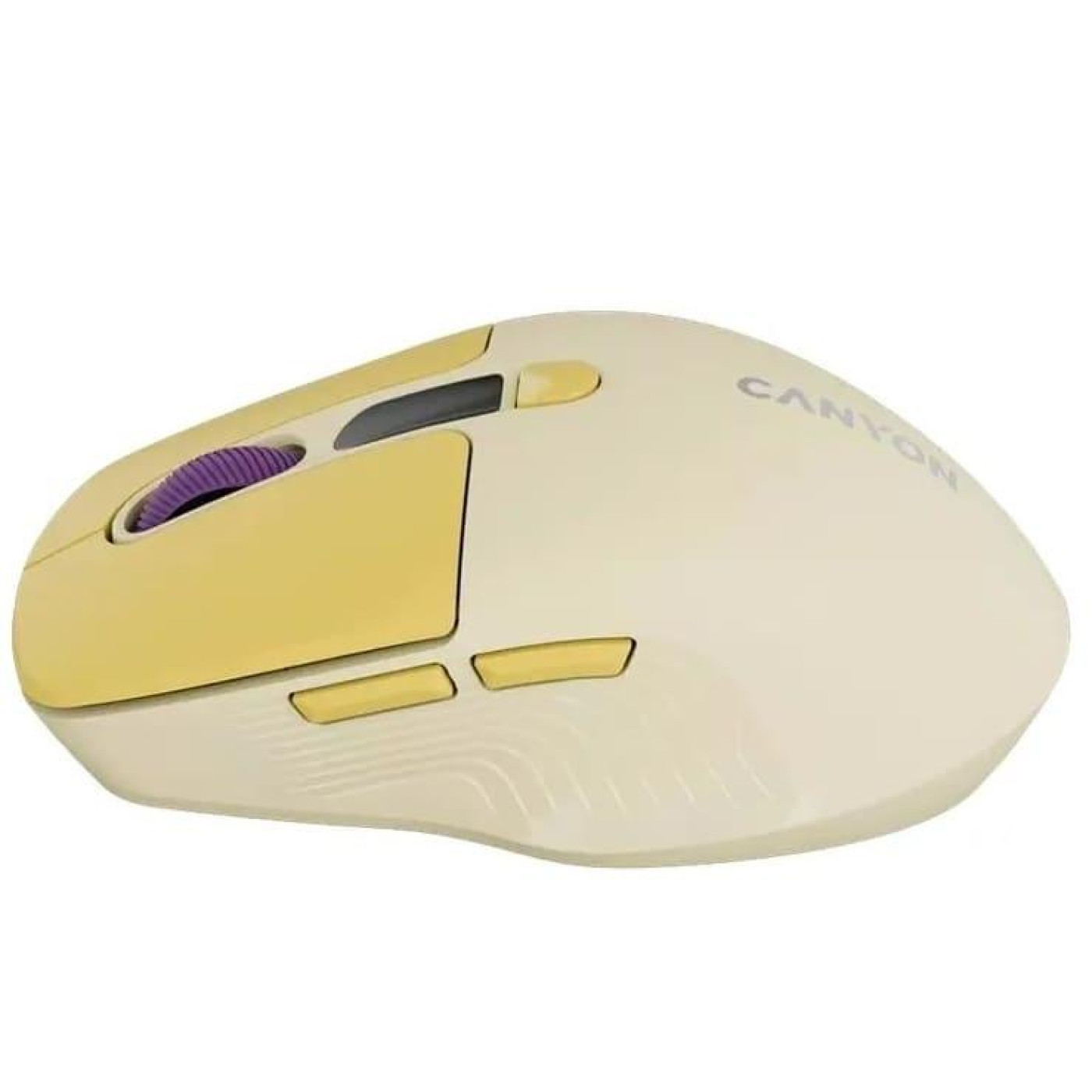 Миша Canyon MW-26 LCD Silent Dual Mode Wireless Yellow (CNS-CMSW26Y)