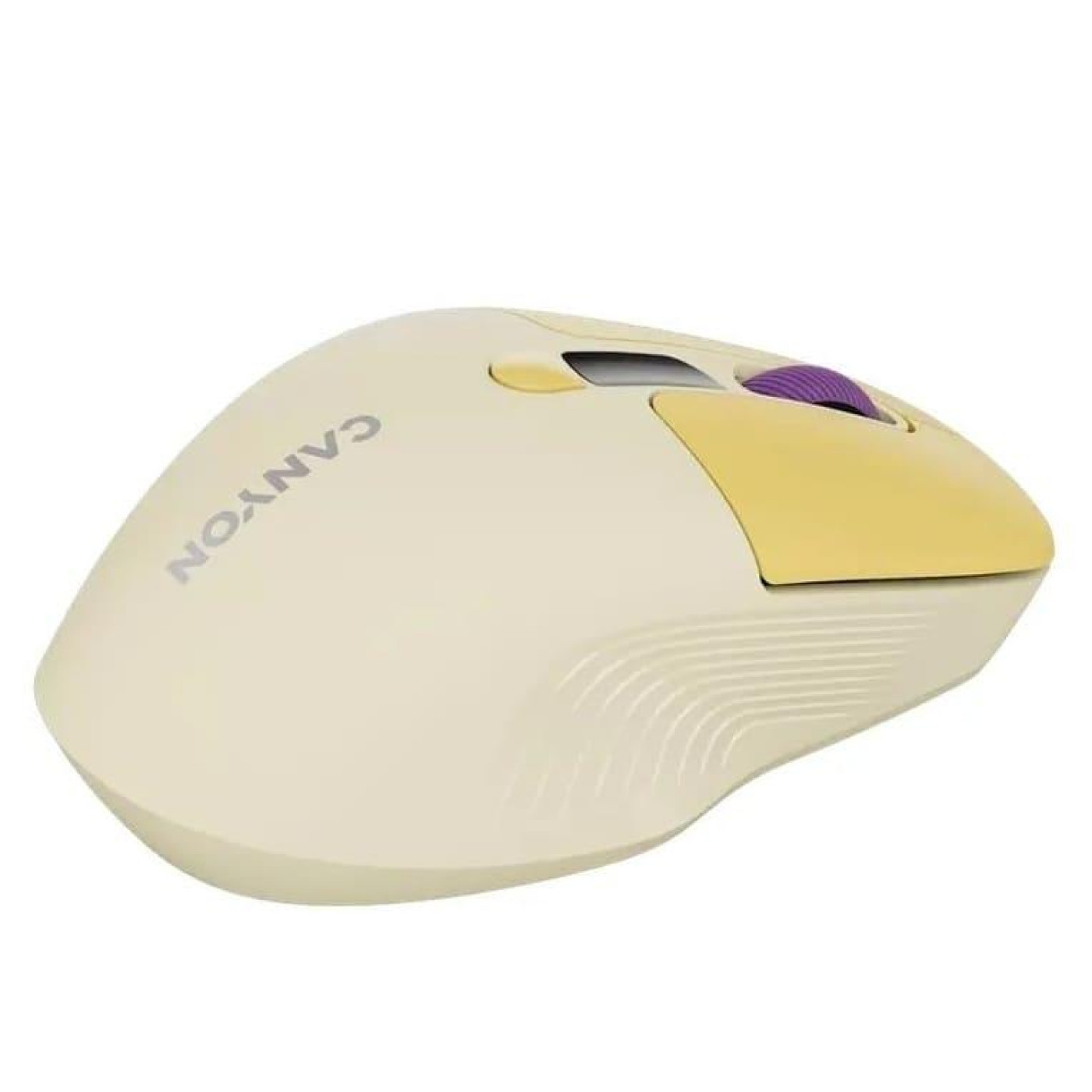 Миша Canyon MW-26 LCD Silent Dual Mode Wireless Yellow (CNS-CMSW26Y)