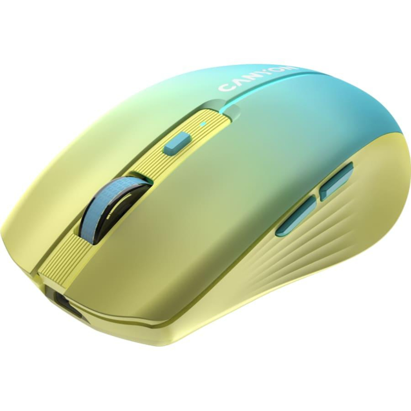 Мышь Canyon MW-44 Wireless Charge Yellow Blue (CNS-CMSW44UA)