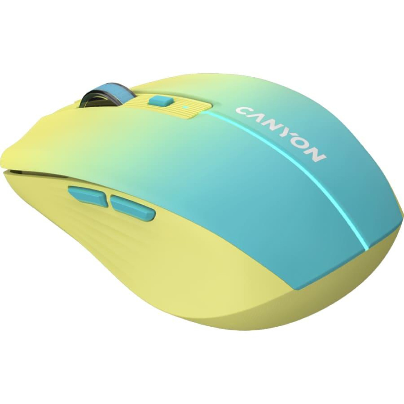 Мышь Canyon MW-44 Wireless Charge Yellow Blue (CNS-CMSW44UA)