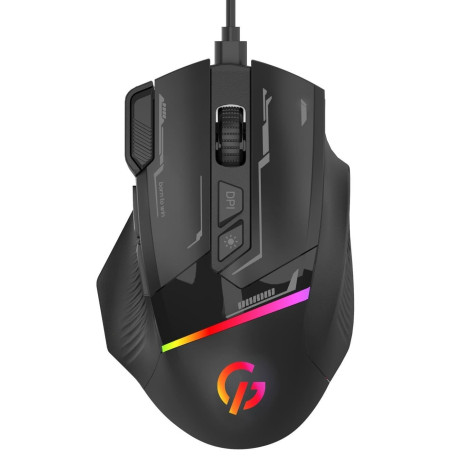 Миша GamePro GM300B RGB USB Black (GM300B)