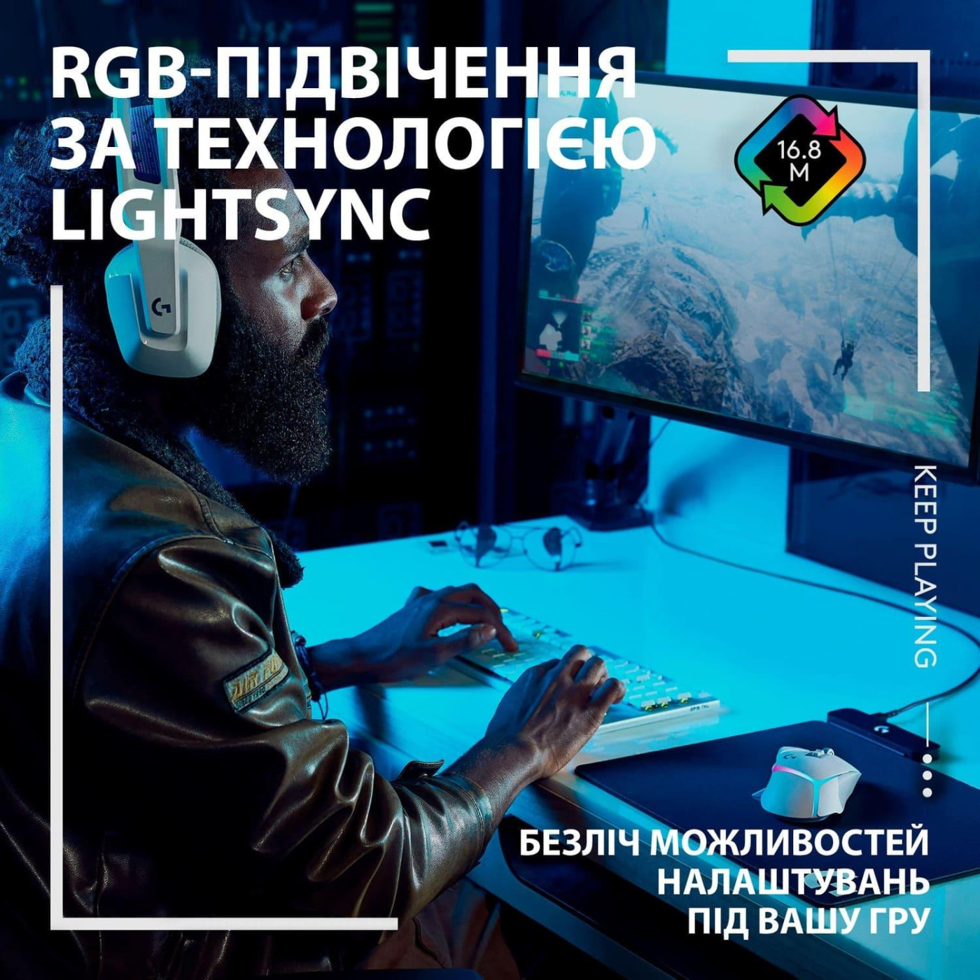 Беспроводная мышь Logitech G502 X Plus Wireless White (910-006171)