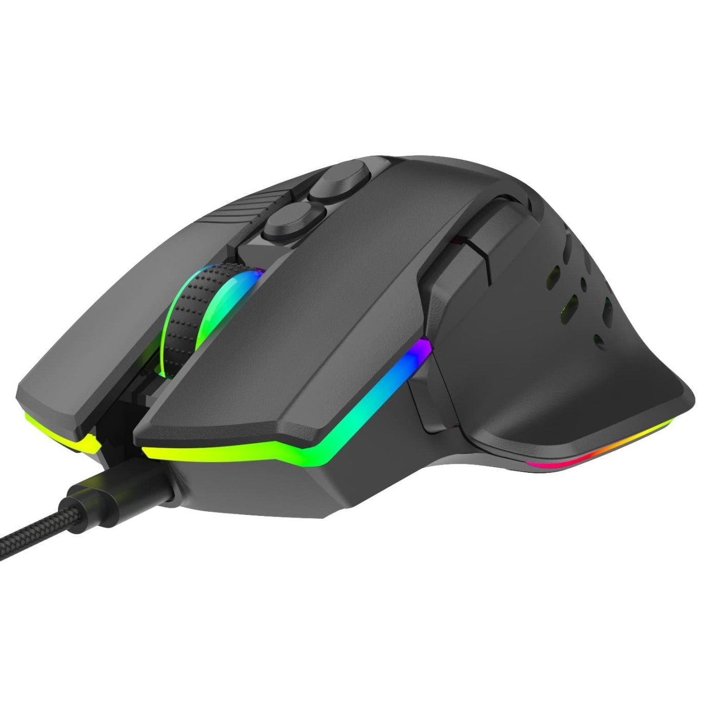 Мышь GamePro GM560 RGB USB Black (GM560)