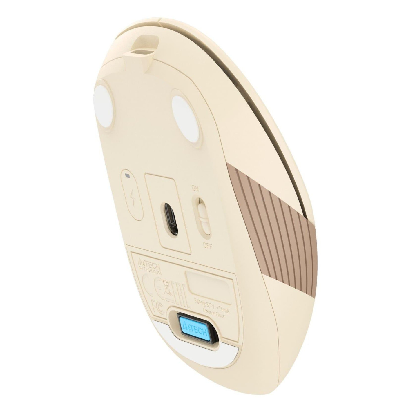 Беспроводная мышь A4Tech Fstyler FG10CS Air Wireless Cafe Latte (FG10CS Air (Cafe Latte))